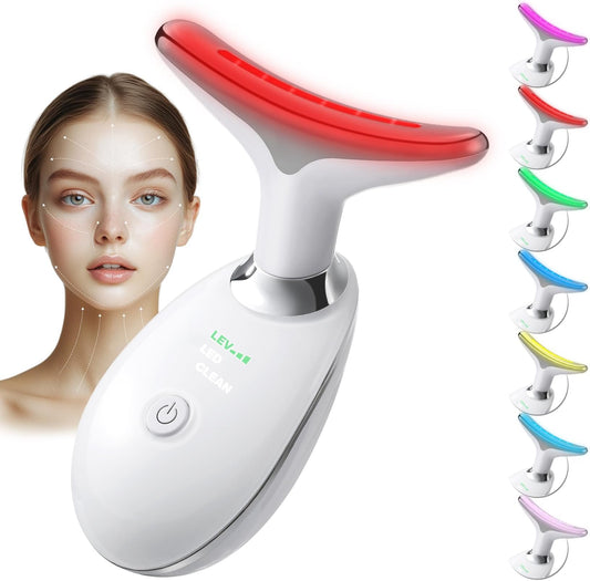 Facial Massager Red-Light-Therapy-for-Face and Neck,